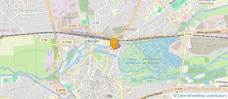 localisation de l'entreprise MONSIEUR RAPHAEL PICQ  BOURGES