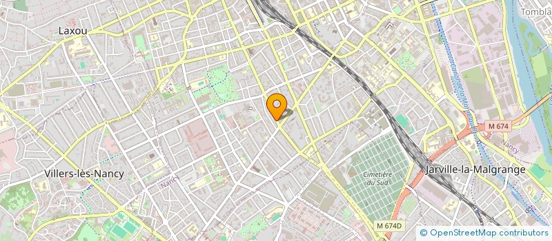 localisation de l'entreprise MONSIEUR RAPHAEL PIDERIT  NANCY