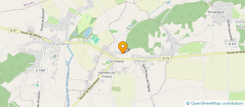 localisation de l'entreprise MONSIEUR RAPHAEL PIERY  PENOL