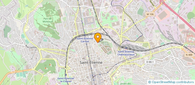 localisation de l'entreprise MONSIEUR RAPHAEL PIGACHE  SAINT-ETIENNE