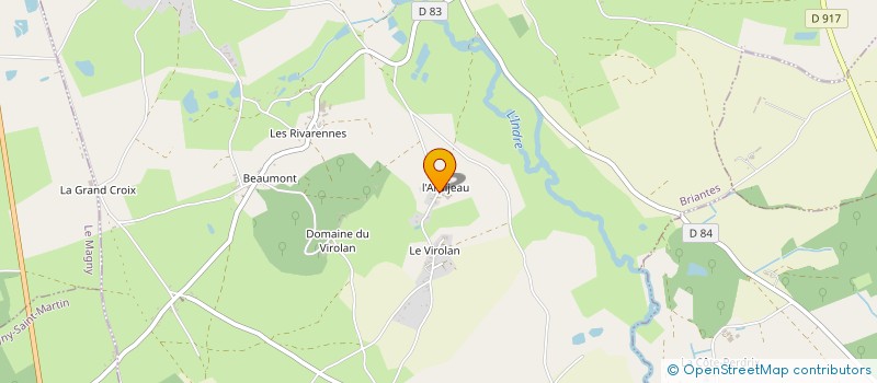 localisation de l'entreprise MONSIEUR RAPHAEL PILLOT à BRIANTES