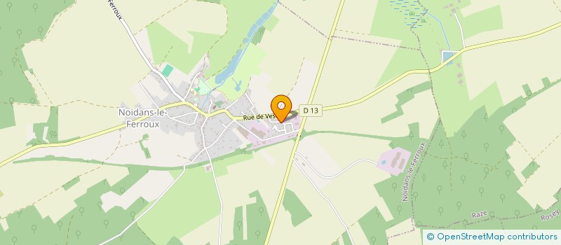 localisation de l'entreprise MONSIEUR RAPHAEL PINAIRE  NOIDANS-LE-FERROUX