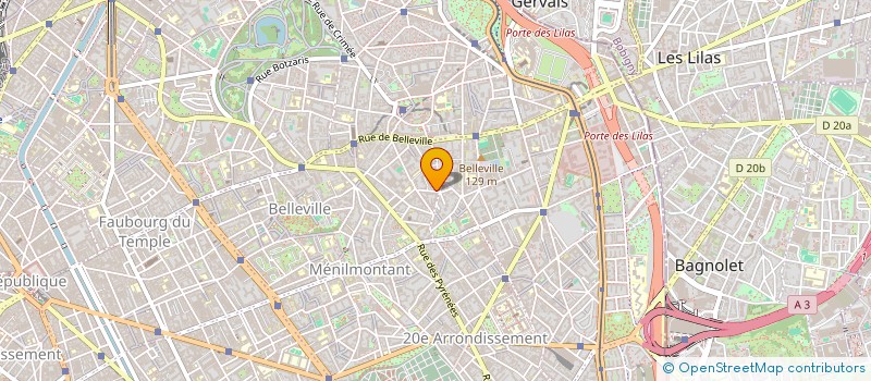 localisation de l'entreprise MONSIEUR RAPHAEL PINCON  PARIS