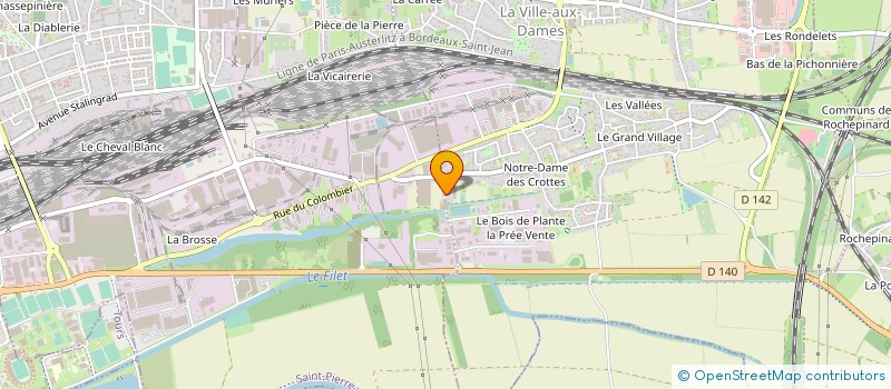 localisation de l'entreprise MONSIEUR RAPHAEL PINHEIRO  TOURS
