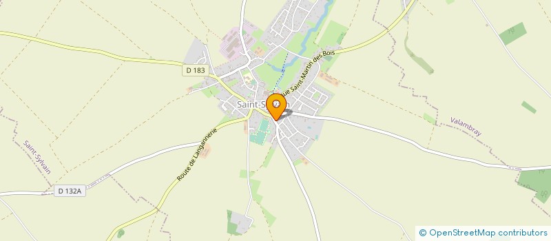 localisation de l'entreprise MONSIEUR RAPHAEL PINSON  SAINT-SYLVAIN