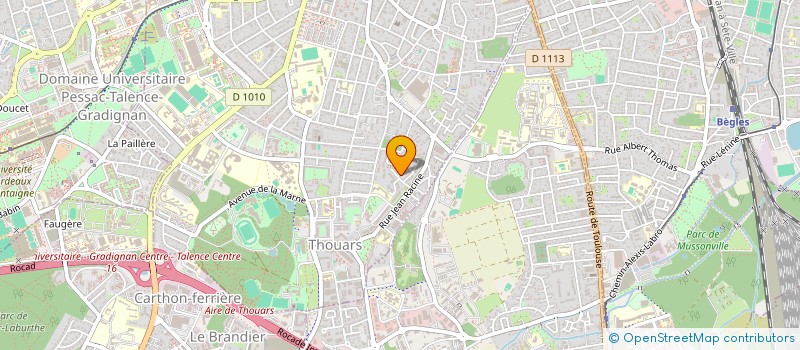 localisation de l'entreprise MONSIEUR RAPHAEL PINTO DA PONTE  PERISSAC