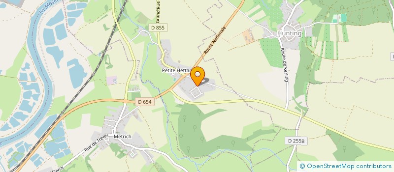 localisation de l'entreprise MONSIEUR RAPHAEL PIOVESANA  MALLING