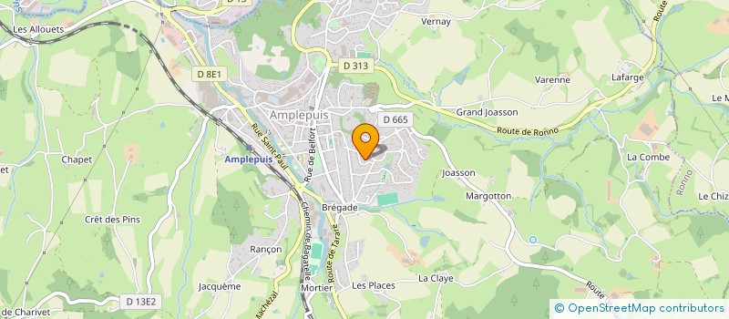 localisation de l'entreprise MONSIEUR RAPHAEL PIVOT  RONNO