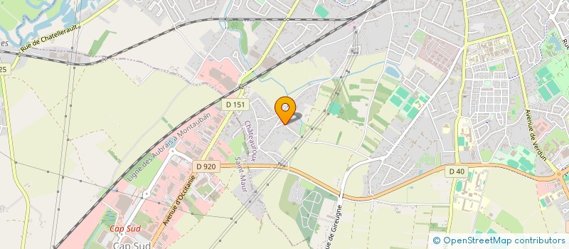 localisation de l'entreprise MONSIEUR RAPHAEL PLAT à CHATEAUROUX