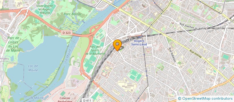 localisation de l'entreprise MONSIEUR RAPHAEL POITEVIN à ANGERS