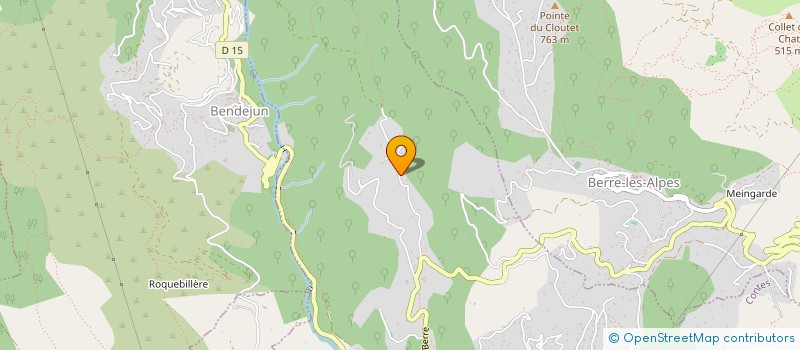 localisation de l'entreprise MONSIEUR RAPHAEL POMAREDE  CONTES