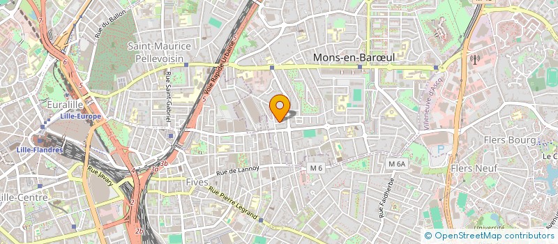 localisation de l'entreprise MONSIEUR RAPHAEL POUILLE  MONS-EN-BARUL