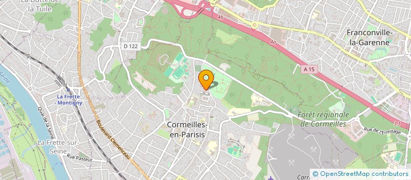 localisation de l'entreprise MONSIEUR RAPHAEL POUPAUX  CORMEILLES-EN-PARISIS