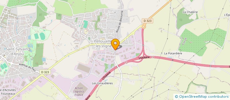 localisation de l'entreprise MONSIEUR RAPHAEL POUPIN  CORZE