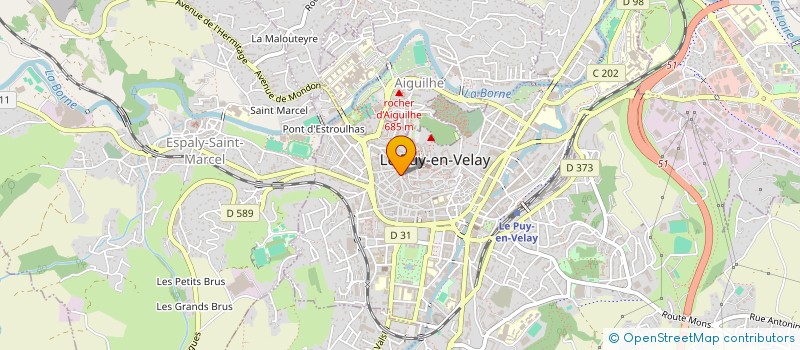 localisation de l'entreprise MONSIEUR RAPHAEL PRADES à LE PUY-EN-VELAY