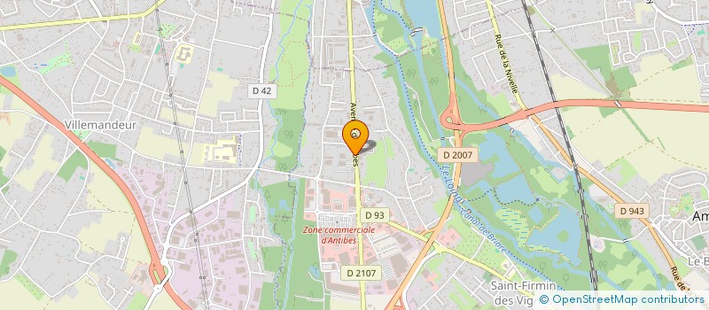 localisation de l'entreprise MONSIEUR RAPHAEL PRAT  AMILLY