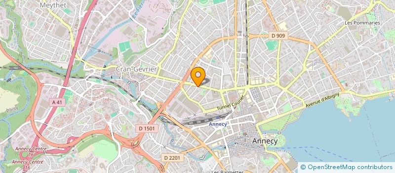 localisation de l'entreprise MONSIEUR RAPHAEL PROVENAZ à ANNECY