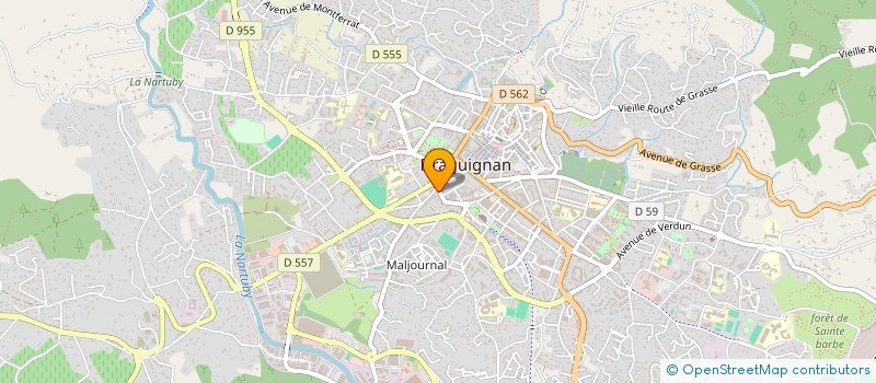 localisation de l'entreprise MONSIEUR RAPHAEL PROVITERA  DRAGUIGNAN