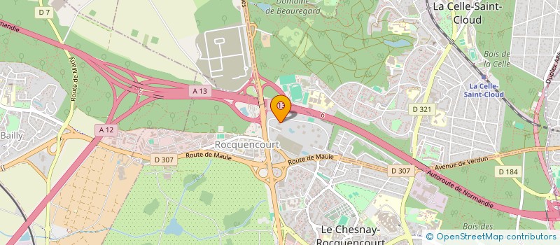 localisation de l'entreprise MONSIEUR RAPHAEL PRUNIER à LE CHESNAY-ROCQUENCOURT