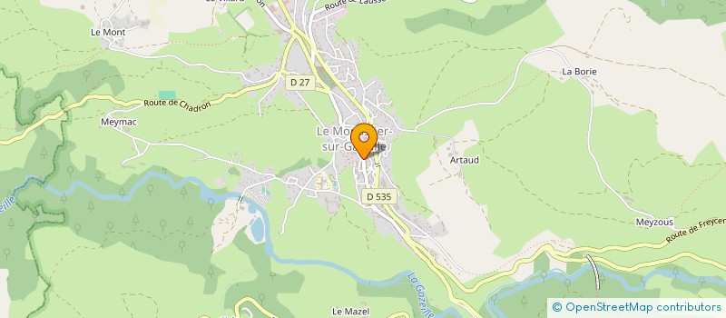 localisation de l'entreprise MONSIEUR RAPHAEL PUECH à LE MONASTIER-SUR-GAZEILLE