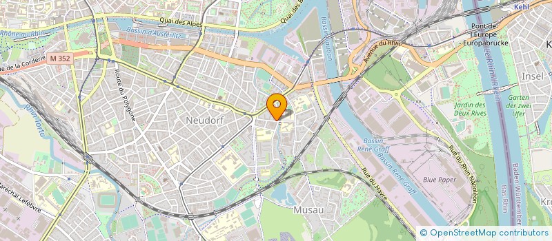 localisation de l'entreprise MONSIEUR RAPHAEL PUGA à STRASBOURG