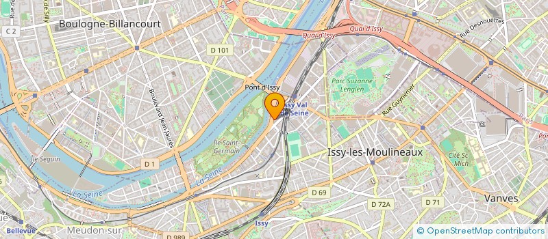 localisation de l'entreprise MONSIEUR RAPHAEL QUEMIN à ISSY-LES-MOULINEAUX