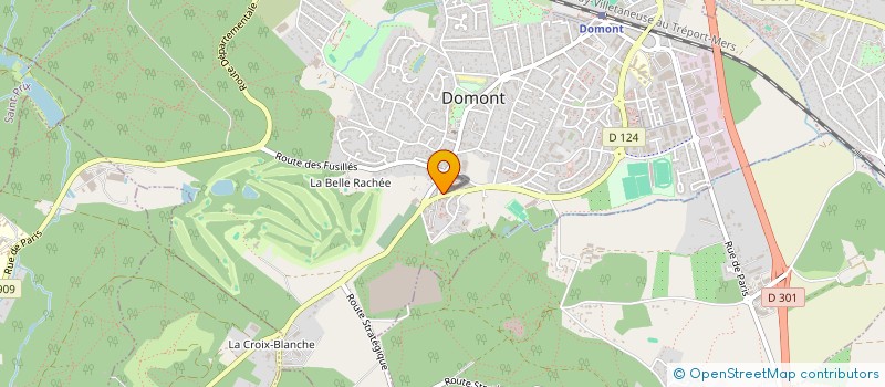 localisation de l'entreprise MONSIEUR RAPHAEL QUINTELA  DOMONT