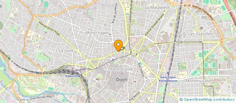 localisation de l'entreprise MONSIEUR RAPHAEL RASOLI à DIJON