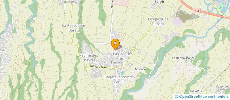 localisation de l'entreprise MONSIEUR RAPHAEL RATO à SAINTE-SUZANNE