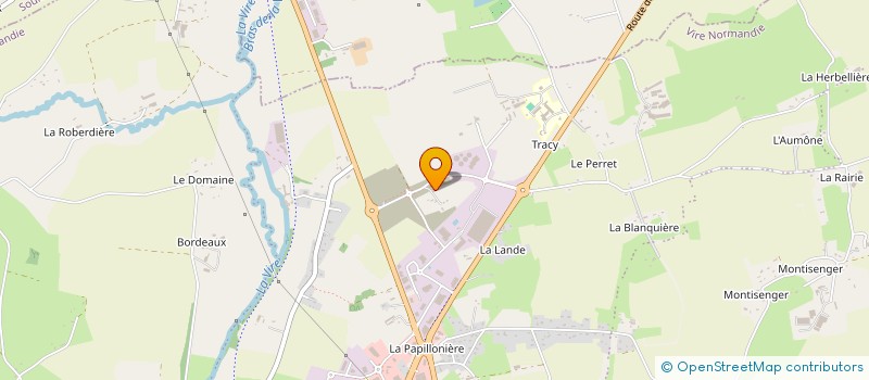 localisation de l'entreprise MONSIEUR RAPHAEL REAUBOURG à VIRE-NORMANDIE