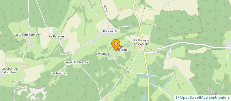 localisation de l'entreprise MONSIEUR RAPHAEL REBERT  TARCENAY-FOUCHERANS