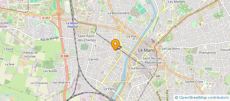 localisation de l'entreprise MONSIEUR RAPHAEL REGNIEZ à LE MANS