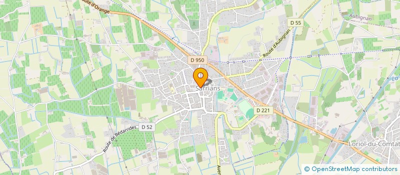 localisation de l'entreprise MONSIEUR RAPHAEL REGUERA  SARRIANS