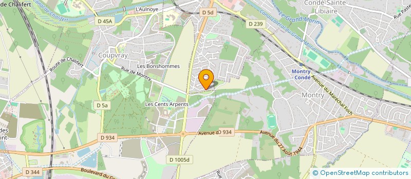 localisation de l'entreprise MONSIEUR RAPHAEL RENAULT à ESBLY