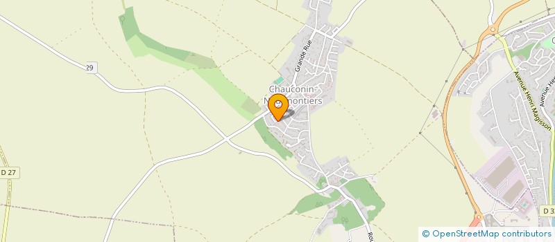 localisation de l'entreprise MONSIEUR RAPHAEL REUGE  CHAUCONIN-NEUFMONTIERS