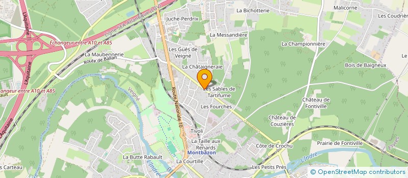 localisation de l'entreprise MONSIEUR RAPHAEL REVECHE à VEIGNE