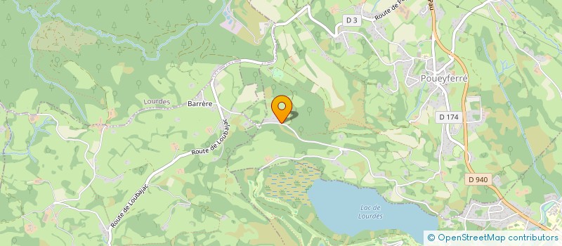 localisation de l'entreprise MONSIEUR RAPHAEL REVY  POUEYFERRE