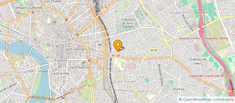 localisation de l'entreprise MONSIEUR RAPHAEL RIERA  TOULOUSE