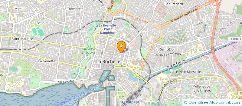 localisation de l'entreprise MONSIEUR RAPHAEL RIPEAU  LA ROCHELLE