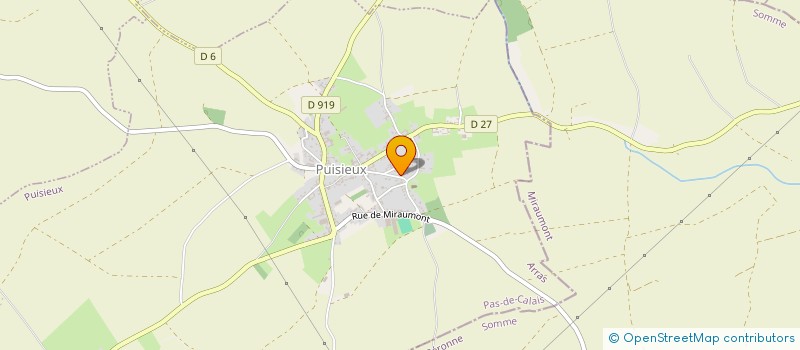localisation de l'entreprise MONSIEUR RAPHAEL RIQUIER à PUISIEUX
