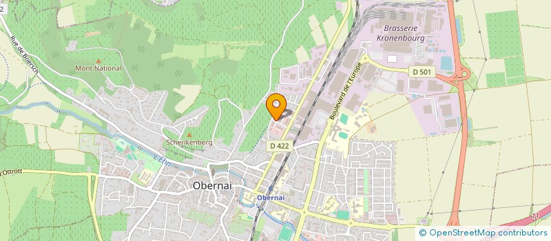 localisation de l'entreprise MONSIEUR RAPHAEL RISCH  OBERNAI