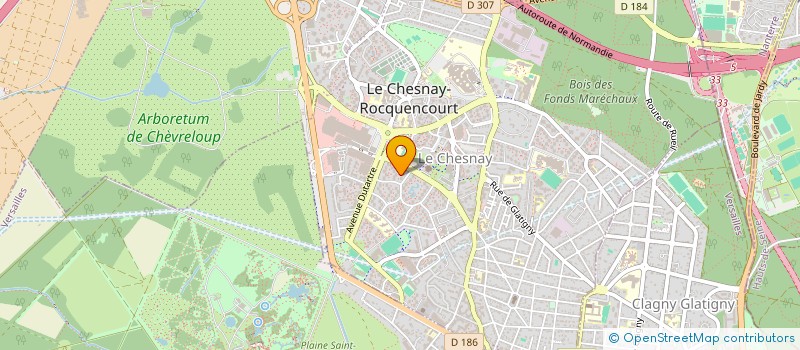 localisation de l'entreprise MONSIEUR RAPHAEL ROBIC à LE CHESNAY-ROCQUENCOURT