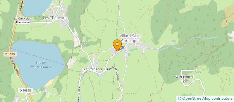 localisation de l'entreprise MONSIEUR RAPHAEL ROCHE  VILLARD-SAINT-CHRISTOPHE