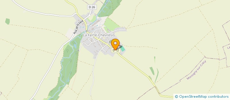 localisation de l'entreprise MONSIEUR RAPHAEL RODRIGUES  POUILLY-SUR-SERRE