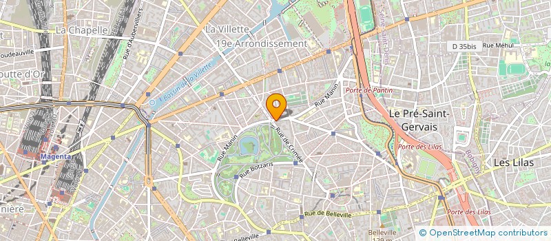 localisation de l'entreprise MONSIEUR RAPHAEL ROIG  BOBIGNY