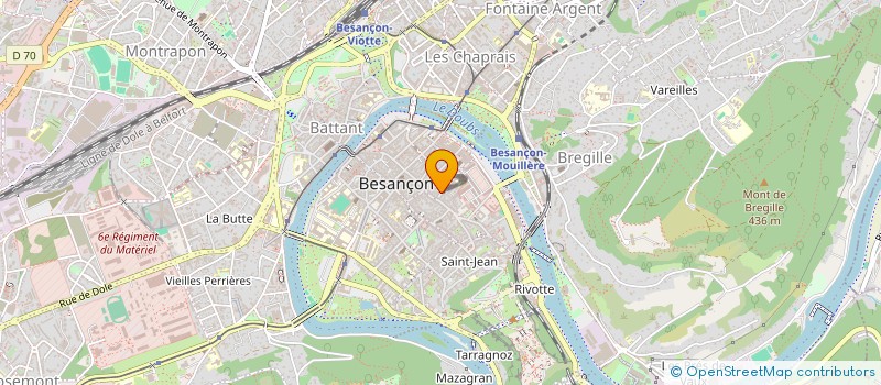 localisation de l'entreprise MONSIEUR RAPHAEL ROUMEAS à BESANCON