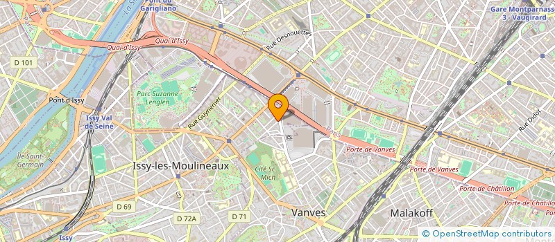 localisation de l'entreprise MONSIEUR RAPHAEL ROUMILI à ISSY-LES-MOULINEAUX