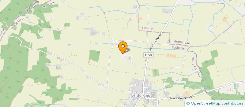 localisation de l'entreprise MONSIEUR RAPHAEL ROUSSARIE  LE BURGAUD