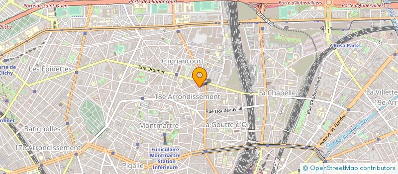 localisation de l'entreprise MONSIEUR RAPHAEL ROUVIN  PARIS