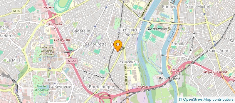 localisation de l'entreprise MONSIEUR RAPHAEL ROUX  TOULOUSE